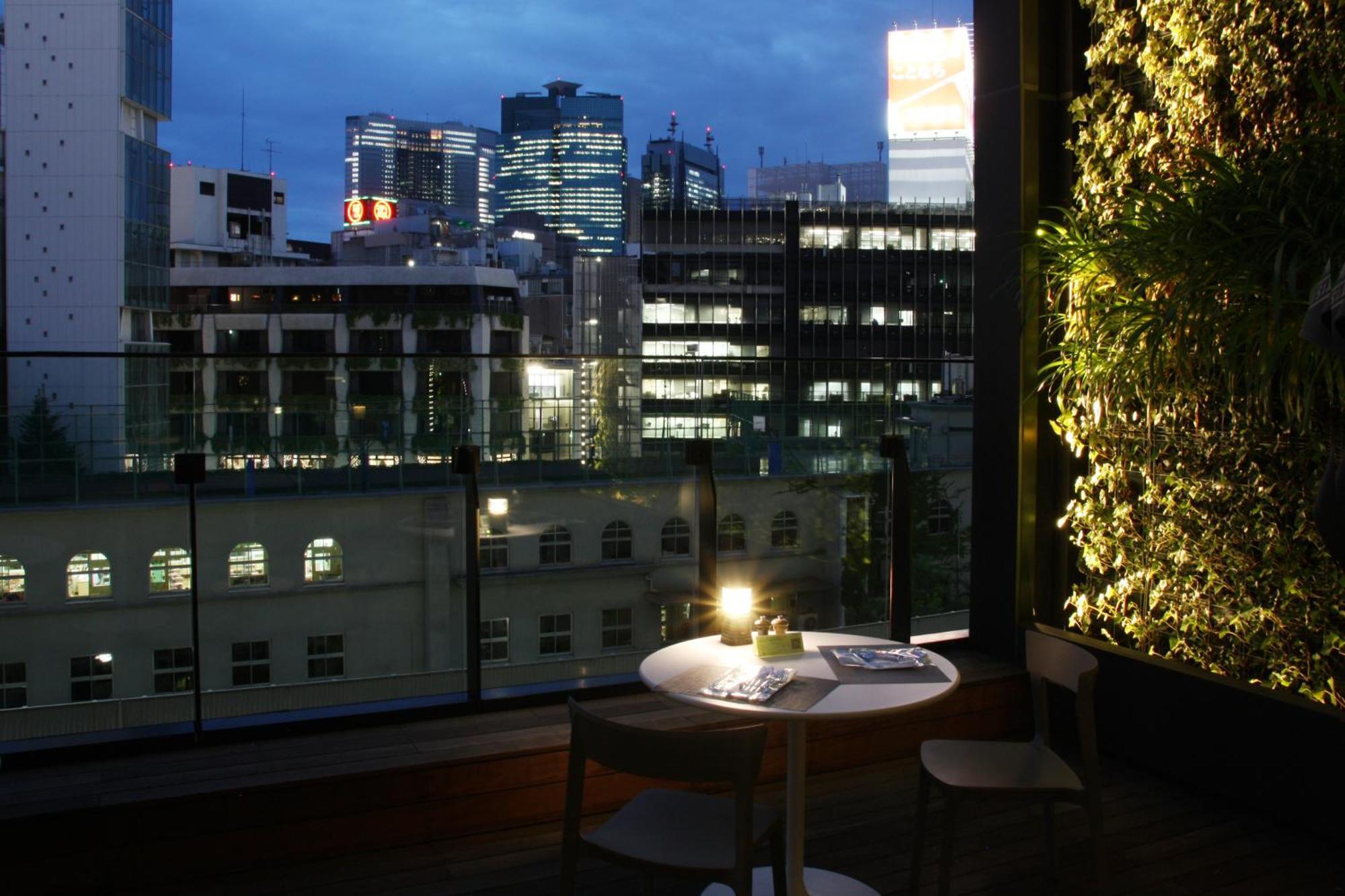 The Gate Hotel Tokyo By Hulic Kültér fotó View from the 12th floor