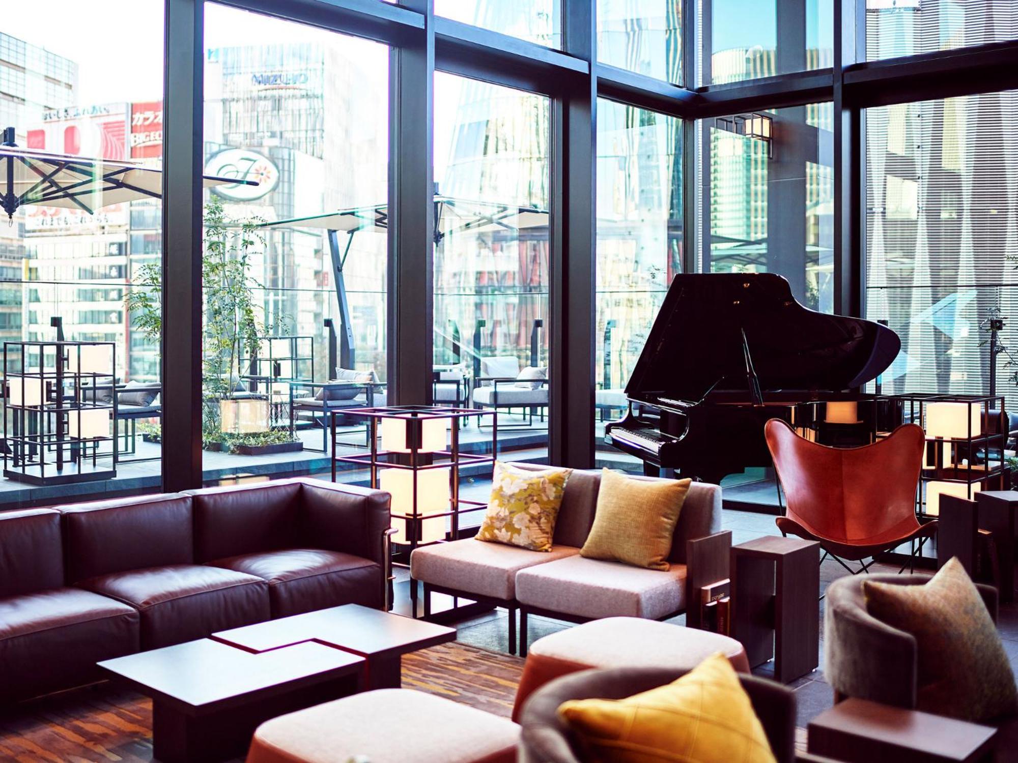 The Gate Hotel Tokyo By Hulic Kültér fotó The lounge at the hotel