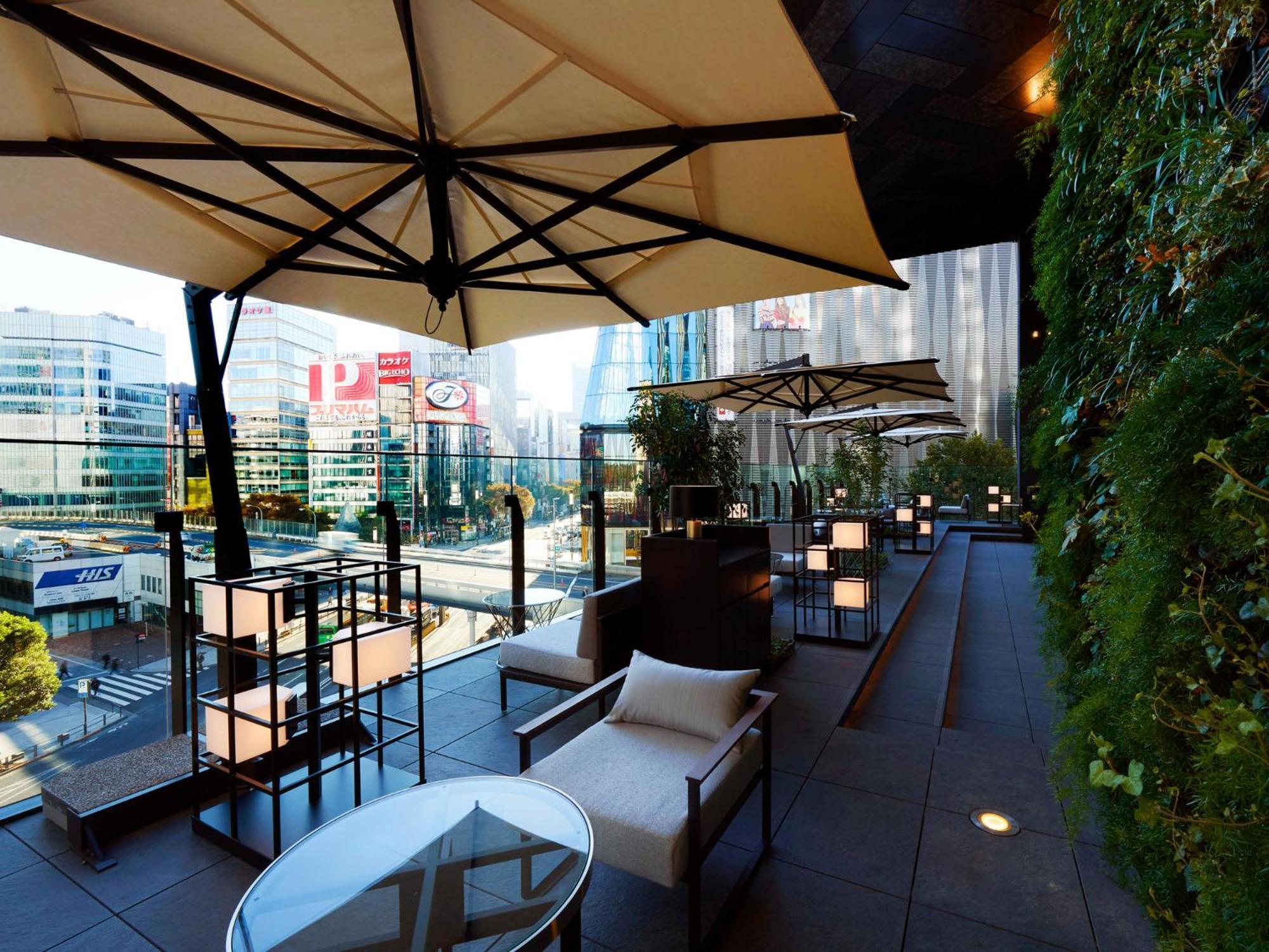 The Gate Hotel Tokyo By Hulic Kültér fotó The Terrace