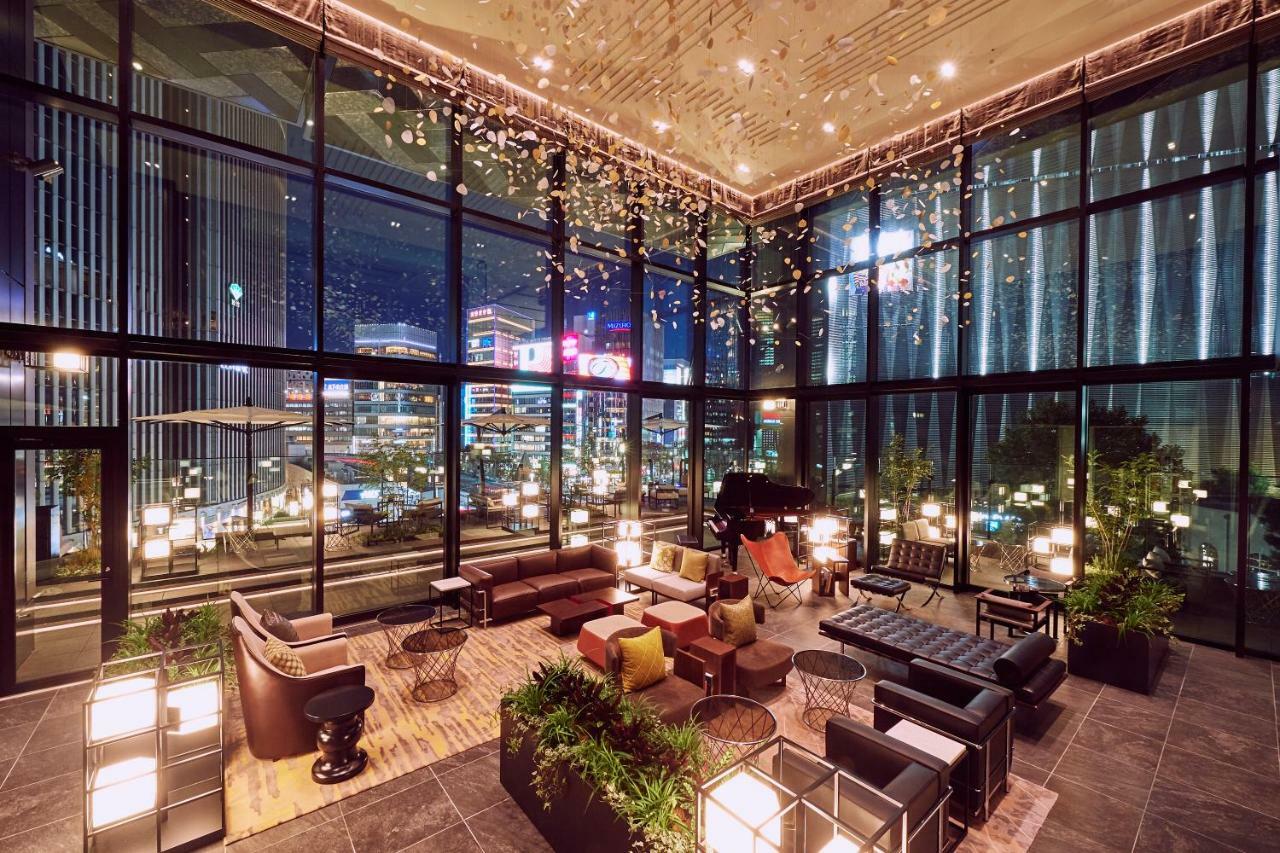 The Gate Hotel Tokyo By Hulic Kültér fotó The lounge at the 39th floor